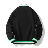 Bonsir spring new men's tide brand baseball uniform ins large size loose men's casual jacket trend all-match couple jacket