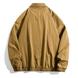 Bonsir Summer Vintage Jacket Men Oversize Baggy Coat Fashion Korean Street Causal Button Outerwear Clothing Tops Male Female Plus Size