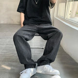 Bonsir Summer thin men jeans men's fashion famous brand versatile loose straight Summer pants clothes streetwear hiphop denim
