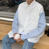 men’s fashion Casual Suit Men's Spring and Autumn Long Jacket Loose Two-Piece Men's Sleeveless Jacket