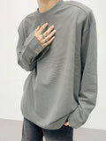 Bonsir Spring Casual Basic Upper Clothes Long Sleeves T-shirt