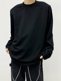 Bonsir Spring Casual Basic Upper Clothes Long Sleeves T-shirt