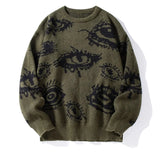 BONSIR  -  Autumn Winter Men's O-Neck Sweater Casual Men Warm Cashmere Knitted Pullover Men Classic Loose Knitwear Sweaters Clothing