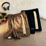 Bonsir Summer Shorts Mens Sports Shorts Basketball Buttoned Casual Pants Loose Breathable American Style Youth Thin Men'S Shorts