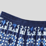 BONSIR  -  Men Printing Shorts Elastic Waist Oversize Summer Casual Men Bottoms Streetwear Joggers 2025 Fashion Male Shorts S-5XL