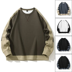 Bonsir Autumn/Winter New Men's Sweater High Quality Large Round Neck Pullover Sweater Coat for Men