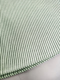 BONSIR  -  Fresh green collar striped long sleeve shirt men's casual Joker fashion street style
