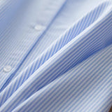 BONSIR  -  Spring men's shirts Henry collar breathable comfortable solid color casual Joker everyday men's shirts.