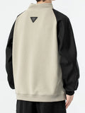 BONSIR  -  Men Sweatshirt Spring Autumn New Hoodie Polo Long Sleeve Casual Pullover Vintage Turtleneck Sweater Fashion Men's Clothing Top