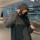 Bonsir Sweater Men Spring Autumn Men's Hooded Sweater Casual Pullover Warm Knitted Sweatercoat Pull Homme Plus Size 3XL Streetwear