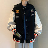 BONSIR  -  Jacket Men Spring and Autumn Large Size New Handsome Autumn Baseball Uniform Casual Jacket