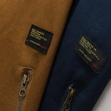 BONSIR  -  Autumn Vintage New Fashion American Men's Turn-down Collar Long Sleeve Zipper Casual Trendy Cargo Coats Male Streetwear
