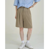 BONSIR  -  Summer Suit Shorts Men Fashion Society Mens Black Dress Shorts Korean Business Casual Shorts Mens Office Formal Shorts M-2XL