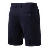 BONSIR  -  Business Men's Golf Shorts Summer Quick Dry Casual Flat Front Dress Shorts Stretch Hiking Work Wear Dress Shorts with 4 Pockets