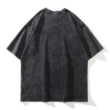 BONSIR  -  Daily Hip Hop Streetwear T-Shirt Fashion Funny Doberman Dog Graphic O Neck Short Sleeve Slight Stretch Comfortable