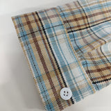 BONSIR  -  American Men's Spring and Autumn Plaid Shirts, Handsome and High-End Long-Sleeved Shirts, Trendy and Versatile Loose Tops