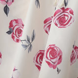 BONSIR  -  Men Pants Flower Printing Drawstring Loose Straight Trousers Men Streetwear 2025 Fashion Casual Long Pants Joggers S-5XL
