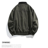 BONSIR  -  spring and summer new work jacket trendy and handsome retro lapel large size loose jacket