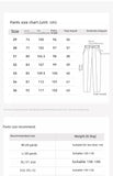 BONSIR  -  Korean Style Versatile Casual Trousers For Men Straight Leg Loose Fit Trendy Western Style Clothes Suit Pants