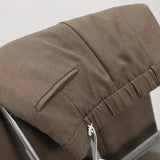 BONSIR  -  Korean Style Fashion Luxury Drape Straight Pants Men 2025 Spring And Autumn New Retro Solid Color Trend Mens Casual Trousers