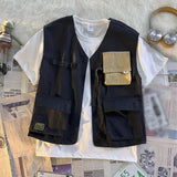 BONSIR  -  Comfy Fashion Men\\\'s Waistcoat Autumn Casual Comfy Work Wear Daily Holiday Sleeveless Slight Stretch Solid Color