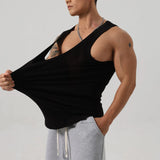 BONSIR  -  New Stylish Comfy Fashion Daily Holiday Vacation T Shirt Tee Top Colorblock Loose Mens O Neck Short Sleeve Male