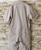 BONSIR  -  Faionable ort Sve Overall Workwear for Men Lightweight Bubble Cotton Blend Fabric Fac Workop orms