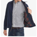 BONSIR  -  European and American Popular Fashionable Comfortable Multi Pocket Jacket for Men's Casual Pure Cotton Lapel Windproof Jacket