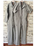 BONSIR  -  Faionable ort Sve Overall Workwear for Men Lightweight Bubble Cotton Blend Fabric Fac Workop orms