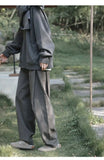 BONSIR  -  new graphite gray chic V-neck sweatshirt, bristle plus fleece raglan sweatshirt jacket