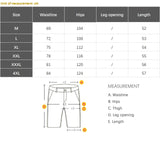 BONSIR  -  Men's Casual Elastic Waist Shorts Fashion Loose Vacation Thin Sweatpants Korean Wide Loose Short Pants Male Streetwear