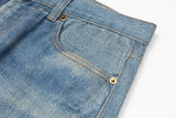 Bonsir Streetwear Ripped Hole Patch Baggy Y2k Jeans for Men Washed Pantalones Hombre Straight Casual Denim Trousers Oversized