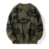 BONSIR  -  Autumn Winter Men's O-Neck Sweater Casual Men Warm Cashmere Knitted Pullover Men Classic Loose Knitwear Sweaters Clothing