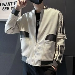 Bonsir Trendy Casual Male Coats Cheap Clothes Offer Deals Aesthetic Original Brands Clothing Fashion 2024 Harajuku Men's Cargo Jackets