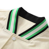 Bonsir spring new men's tide brand baseball uniform ins large size loose men's casual jacket trend all-match couple jacket