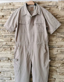 BONSIR  -  Faionable ort Sve Overall Workwear for Men Lightweight Bubble Cotton Blend Fabric Fac Workop orms