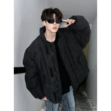 Bonsir 90s Streetwear Autumn Winter New Winter Clothing Cotton Clothing American Retro High-end Loose Cotton Clothing