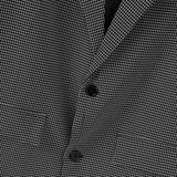 BONSIR  -  Men Plaid Blazer Lapel Half Sleeve Button Casual Suits Men Streetwear 2025 Korean Style Fashion Leisure Thin Coats S-5XL
