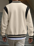 BONSIR  -  New Loose American Trendy Brand Baseball Jersey Coat Men Fashion Bomber Jacket Men's Casual Plus Size Streetwear Jackets