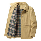 BONSIR  -  Spring Autumn Men's Bomber Jackets Man Army Cotton Tactical Hiking Cargo Coats Mens Windbreaker Business Jackets Clothing