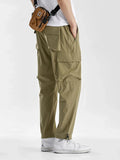 Bonsir Summer Quick Dry Men's Cargo Pants Big Size 8XL Multi-Pockets Loose Sweatpants Work Joggers Casual Straight Long Trousers Male
