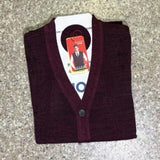 BONSIR  -  Autumn Winter Men's Knitted Warm Vests Mens Retro Button V-Neck Jumper Knitted Waistcoats Men Sweater Vest Jackets Clothing