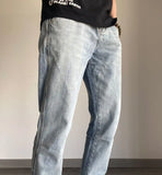 Bonsir Spring and Autumn New Fashion Everything Stretch Solid Color Jeans Men's Casual Comfort High-Quality Small Foot Pants G78