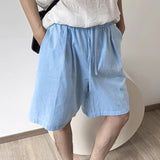 BONSIR  -  Men Shorts Striped Drawstring Loose Summer Casual Male Shorts Streewear 2025 Oversize Fashion Men Bottoms S-5XL