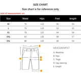 BONSIR  -  Summer Shorts Men's Ripped Streetwear Fashion Loose Jeans Hole Straight Wide Casual Soft Denim Shorts Male