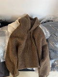 BONSIR  -  Dopamine hooded sweatshirt in autumn and winter, super beautiful pullover thick jacket tactical jacket man