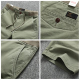 BONSIR  -  Summer Street Mens Camo Shorts Pants With Multi Pocket Retro High Street Male Wide Leg Camouflage Sport Drawstring Cargo Pants