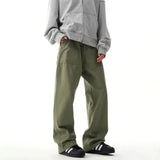 BONSIR  -  Mens Trousers Multifunctional Sports Jogging Casual Pants Streetwear Fashion Simple Plain Straight Pants Men'S Clothing 2025 New