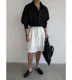 BONSIR  -  Fashion Loose Men's Printed Casual Long-sleeve Shirt. Single-button Street Style Spring and Autumn Top. M-5XL