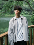 BONSIR  -  Plaid Long Sve Casual irt for Men lectual Ele Versatile Leisure Sle Polyester Fiber Breathable